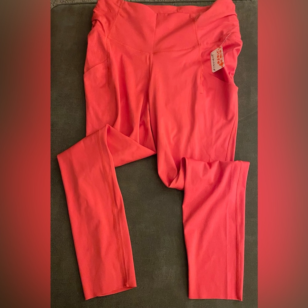 **Brand New with Tags** Free people Cayenne leggings Large